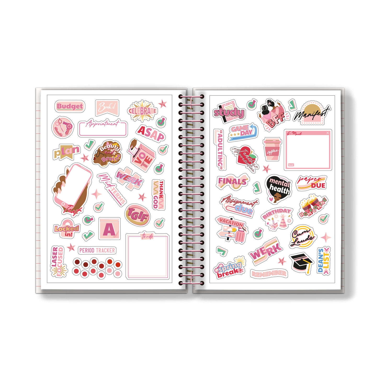 Undated Academic Planner