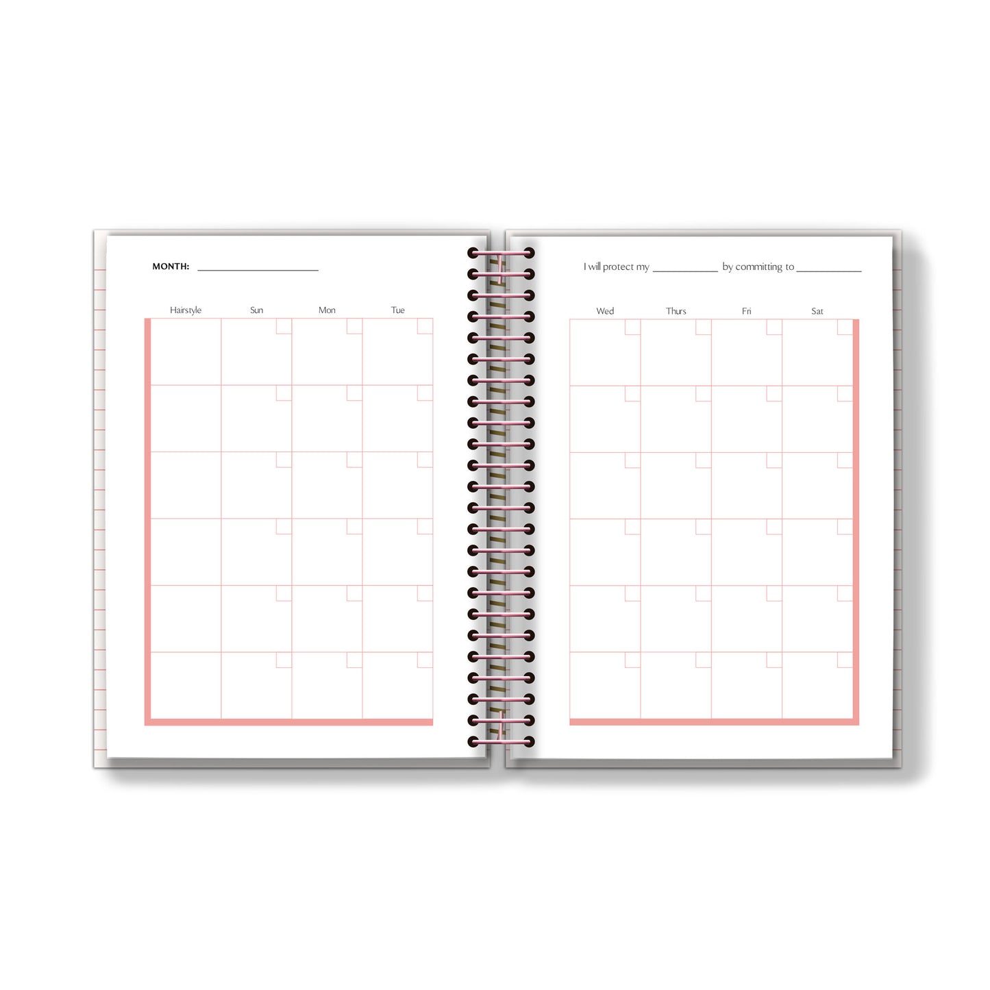Undated Academic Planner