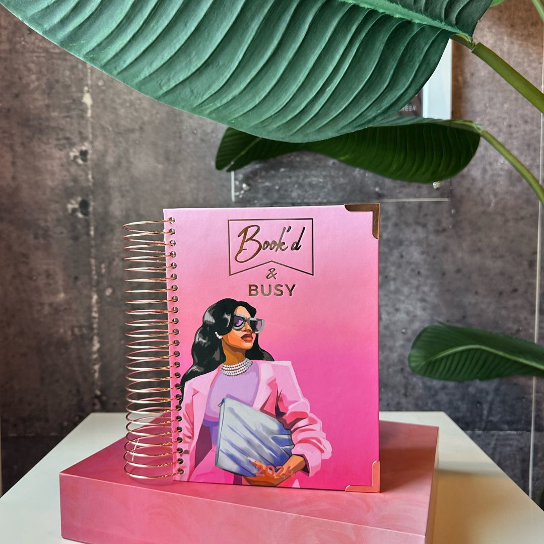 2024 Book'd & Busy Planner Kit- SPIRAL BINDING