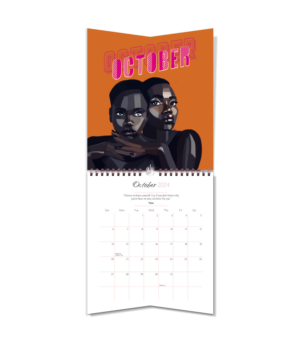 2022 Book'd Wall Calendar 12month Planner The Book'd Store