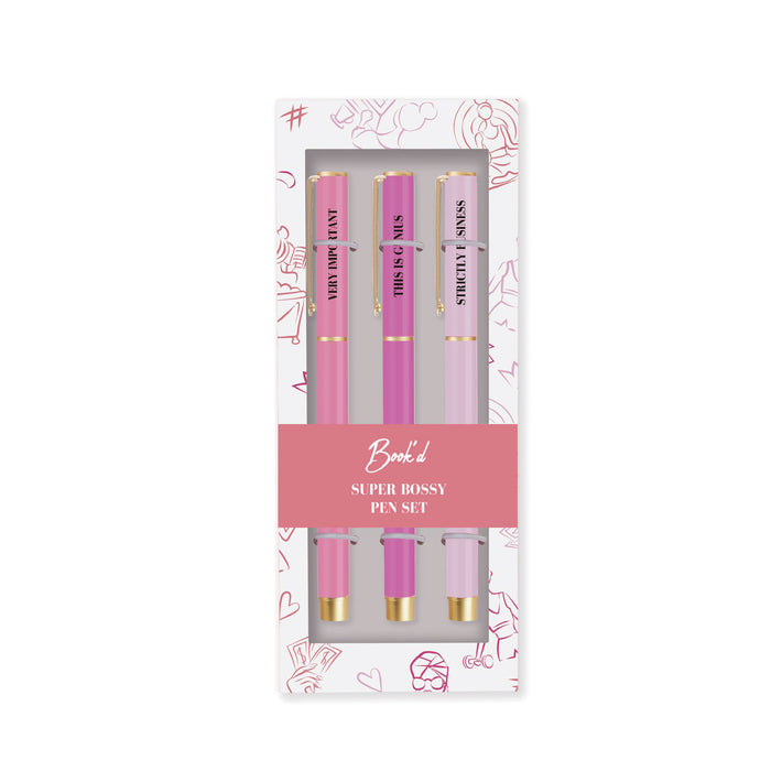 Super Bossy Pen Set