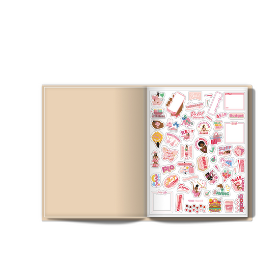 2025 Book'd Deluxe Planner Kit- HARDBOUND BINDING