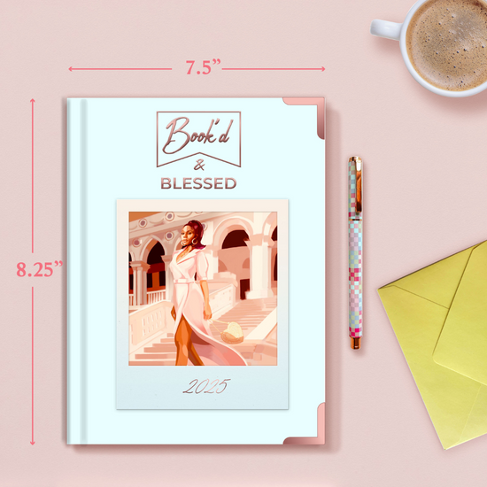 2025 Book'd & Blessed Planner Kit - HARDBOUND BINDING