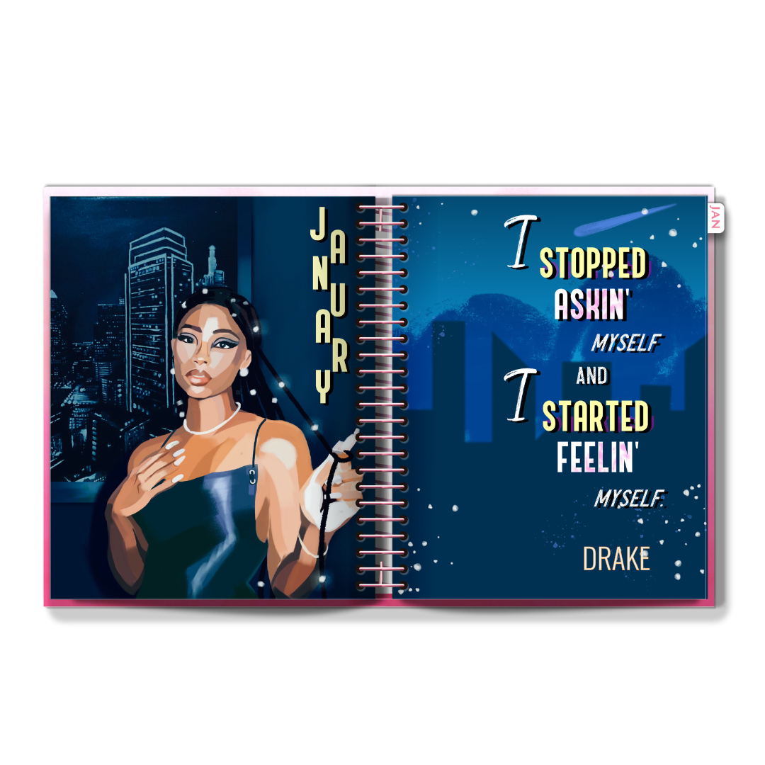 2024 Book'd Deluxe Planner Kit- SPIRAL BINDING