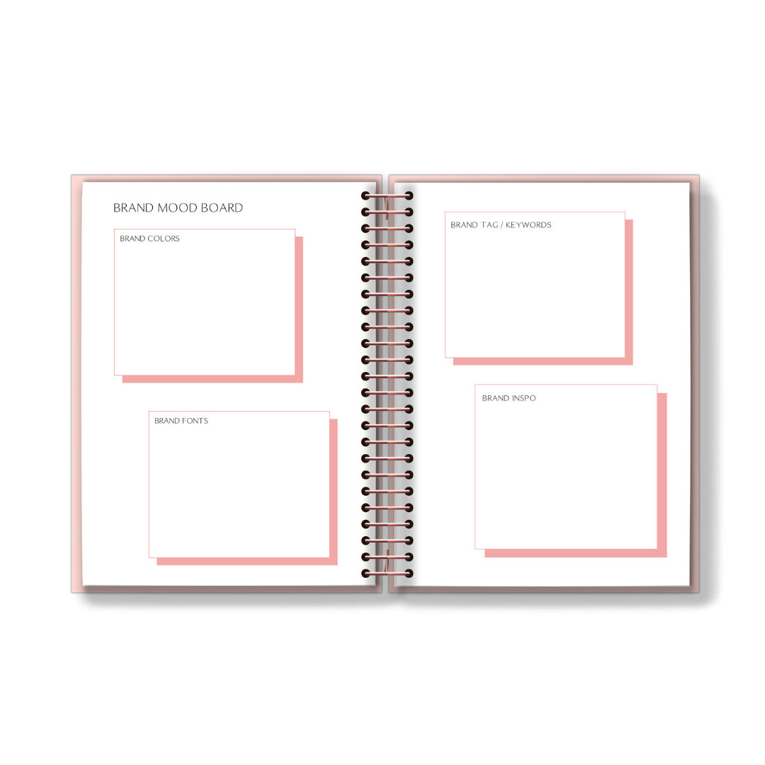 2025 Book'd & Busy Planner Kit- SPIRAL BINDING