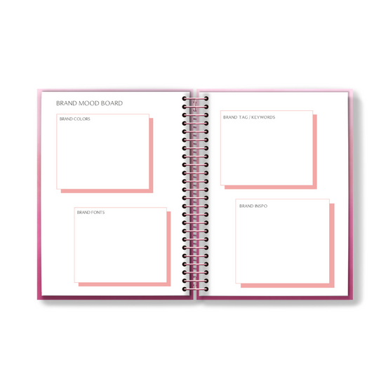2024 Book'd & Busy Planner Kit- SPIRAL BINDING