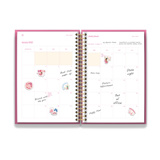 2026 Book'd & Blessed Planner Kit
