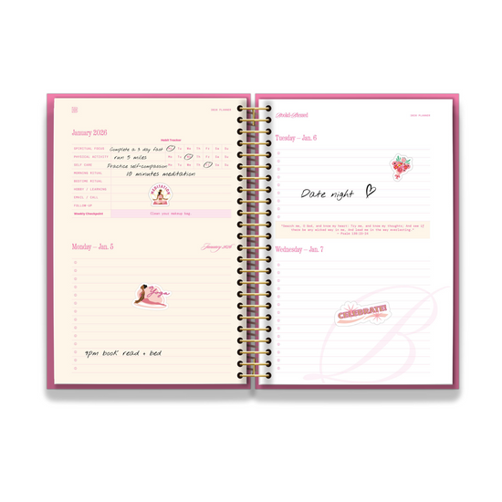 2026 Book'd & Blessed Planner Kit