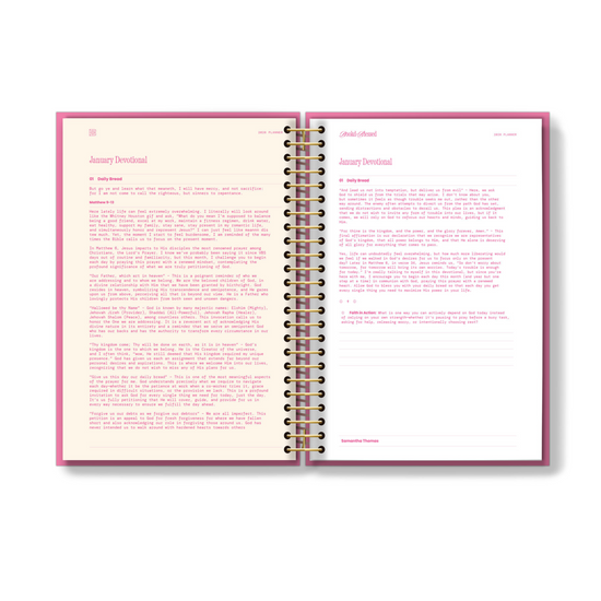 2026 Book'd & Blessed Planner Kit