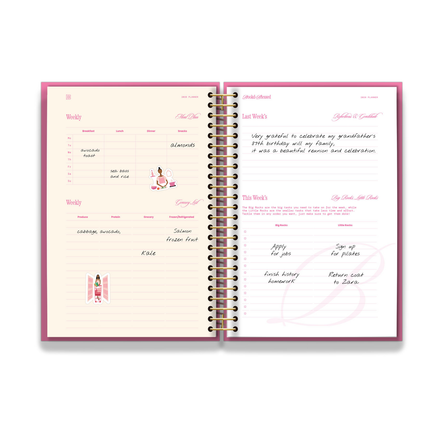 2026 Book'd & Blessed Planner Kit