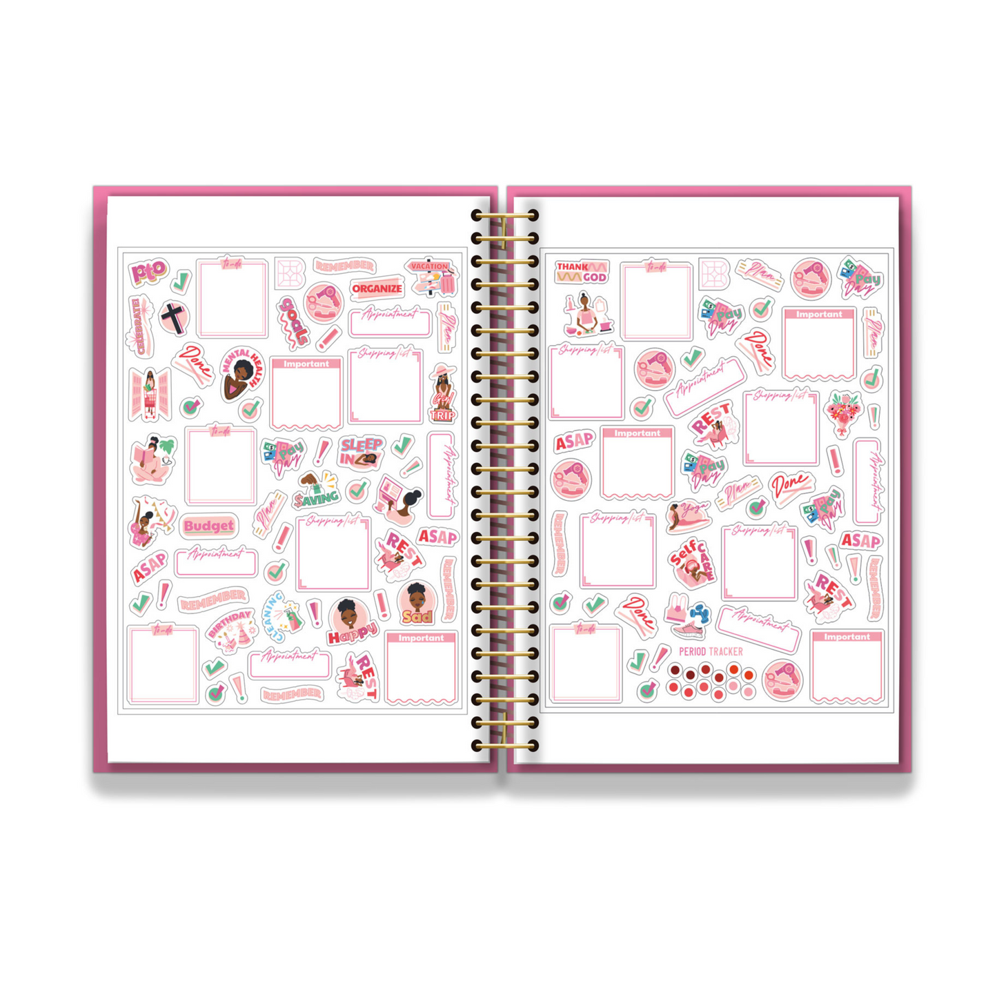 2026 Book'd & Blessed Planner Kit