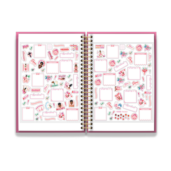 2026 Book'd & Blessed Planner Kit