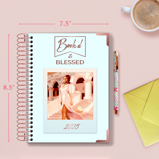 2025 Book'd & Blessed Planner Kit- SPIRAL BINDING