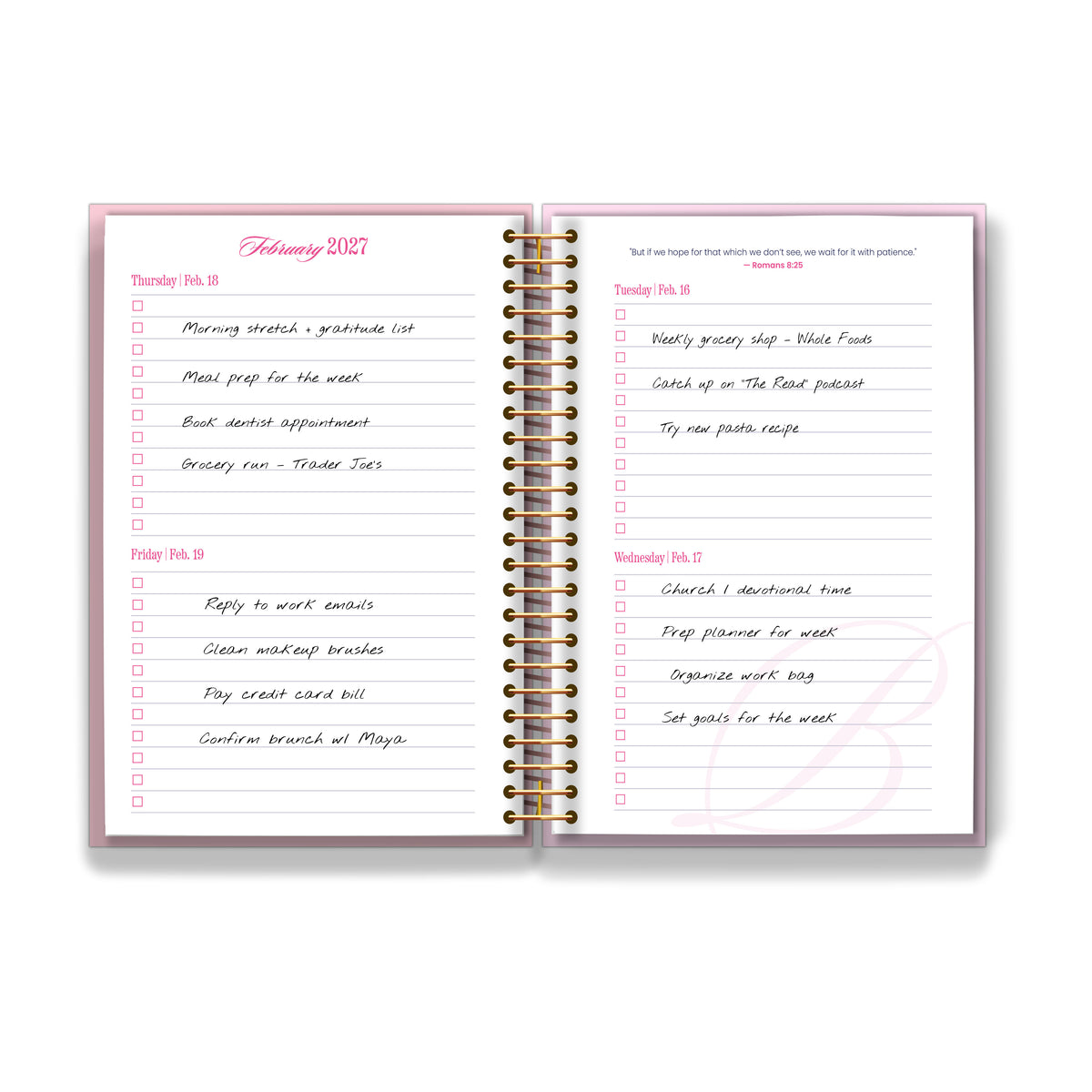 2027 Book'd & Blessed Planner Kit