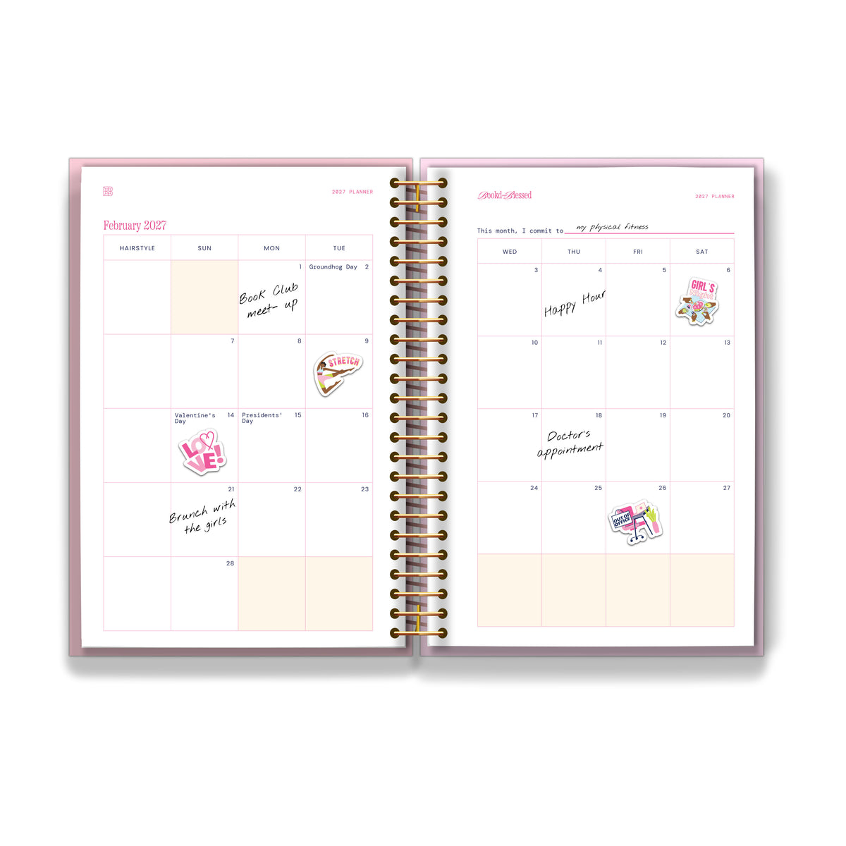 2027 Book'd & Blessed Planner Kit