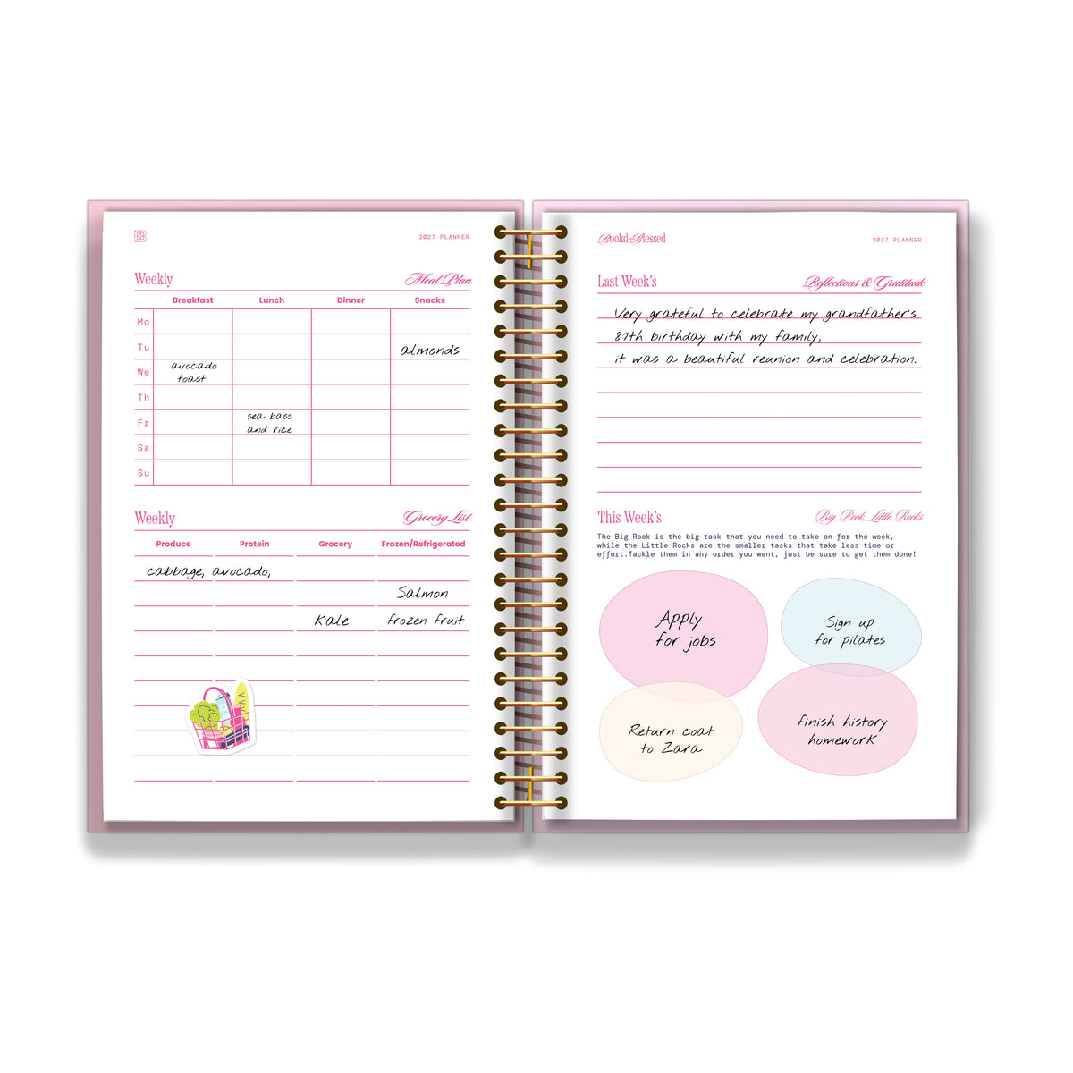 2027 Book'd & Blessed Planner Kit