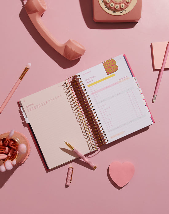 The Grid Pen in Pink
