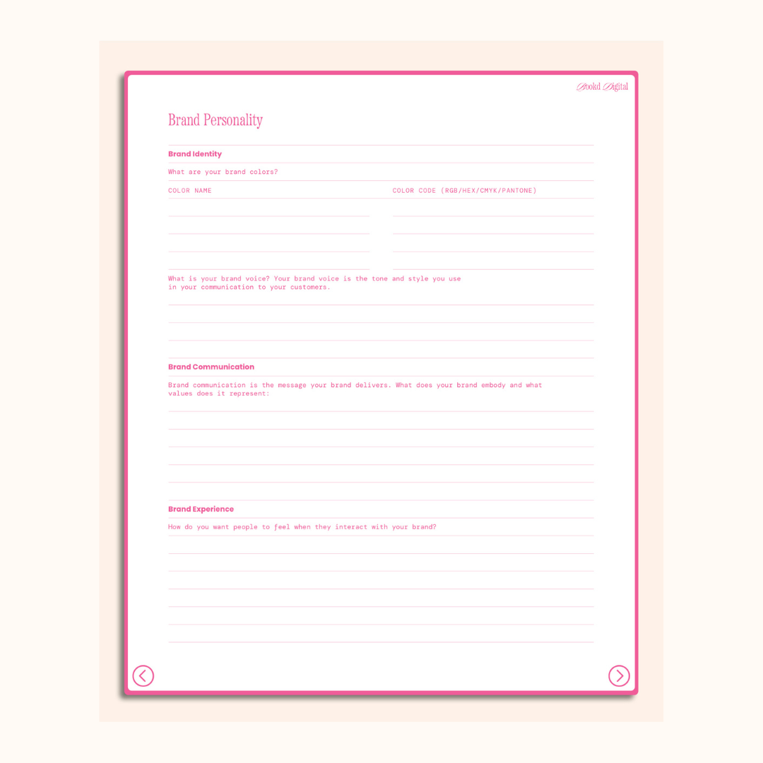 Book'd & Busy Digital Bundle