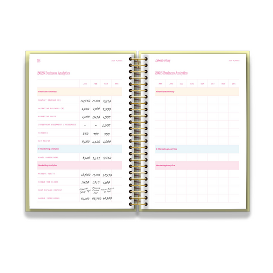 2026 Book'd & Busy Planner Kit