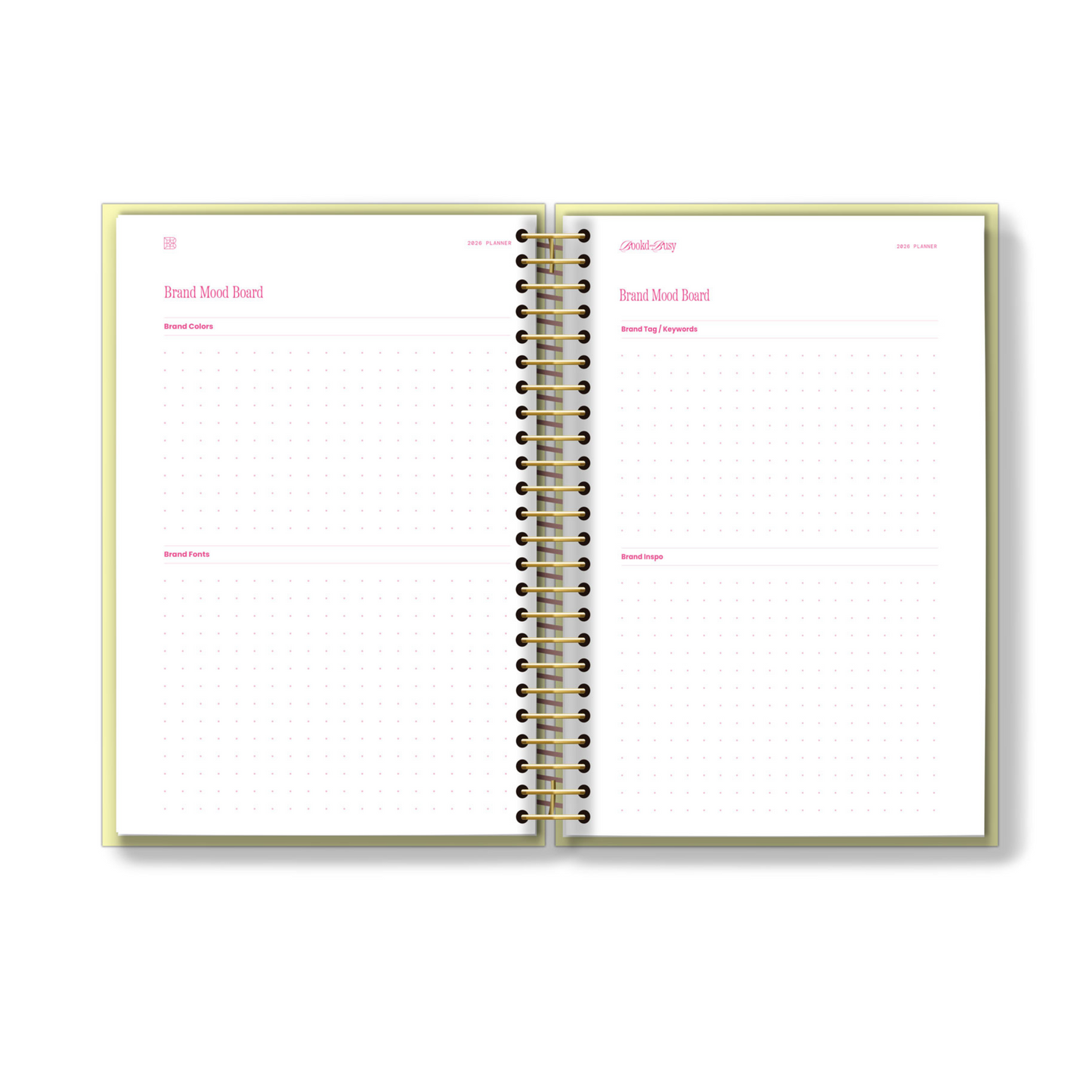 2026 Book'd & Busy Planner Kit