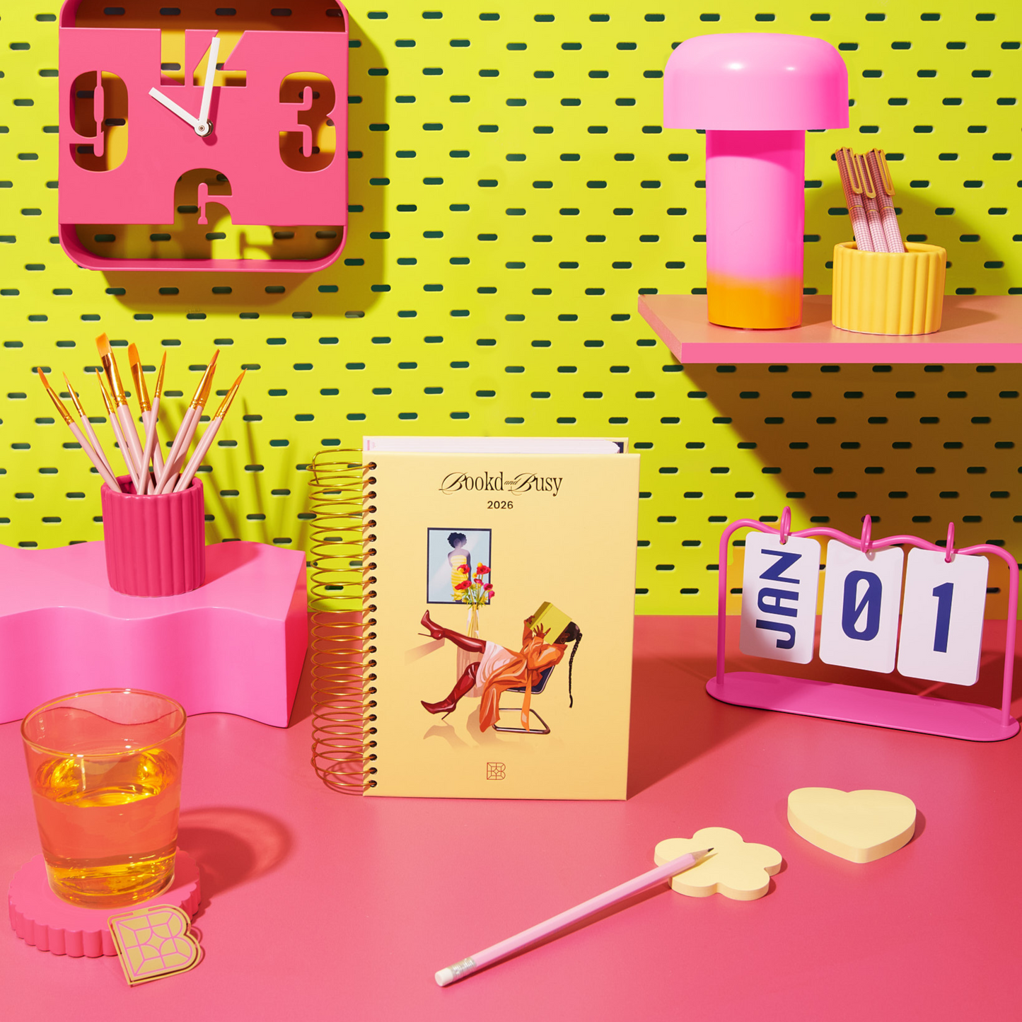 2026 Book'd & Busy Planner Kit