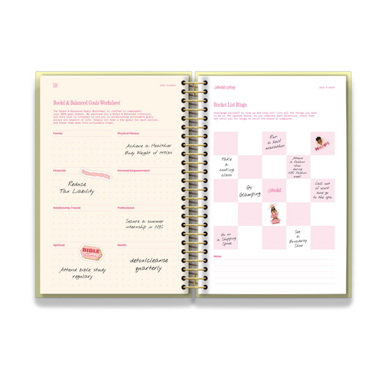 2026 Book'd & Busy Planner Kit