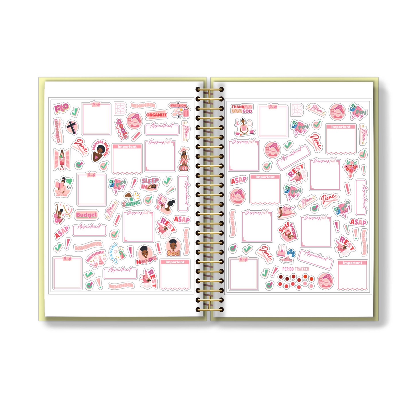 2026 Book'd & Busy Planner Kit