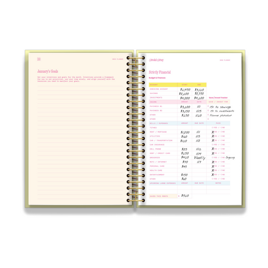 2026 Book'd & Busy Planner Kit