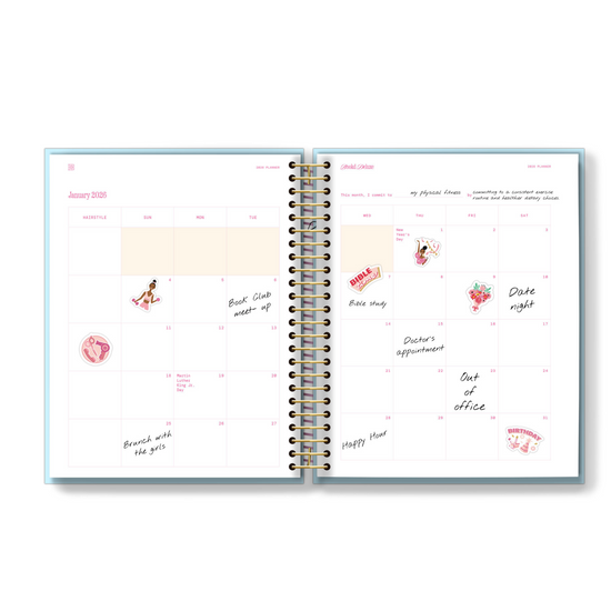 2026 Book'd Deluxe Planner Kit