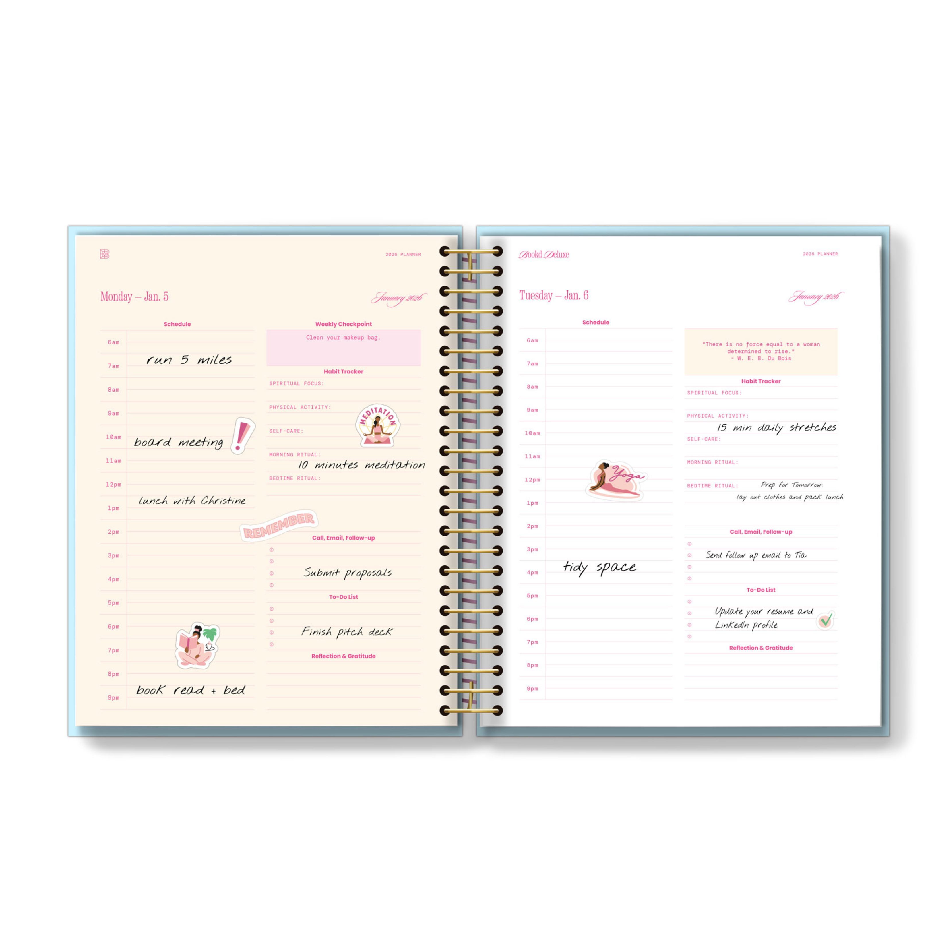 2026 Book'd Deluxe Planner Kit