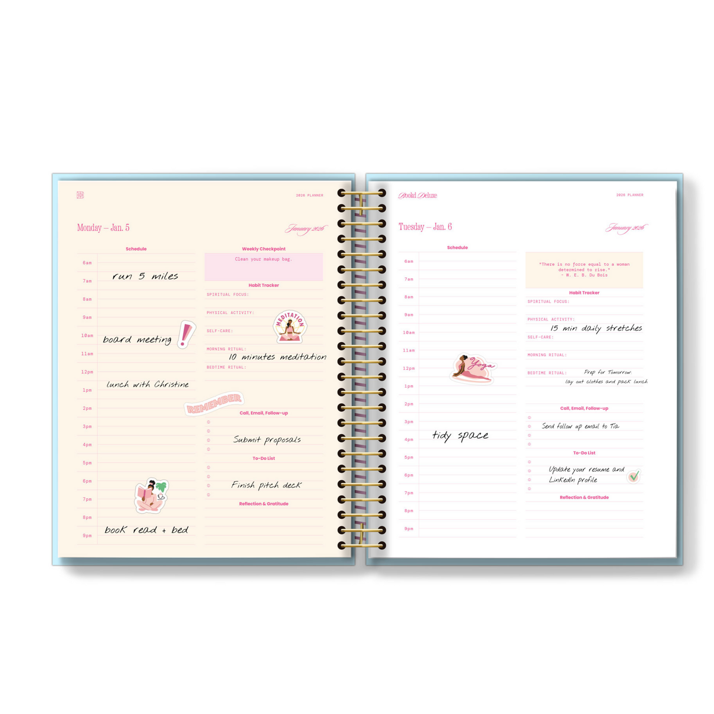 2026 Book'd Deluxe Planner Kit
