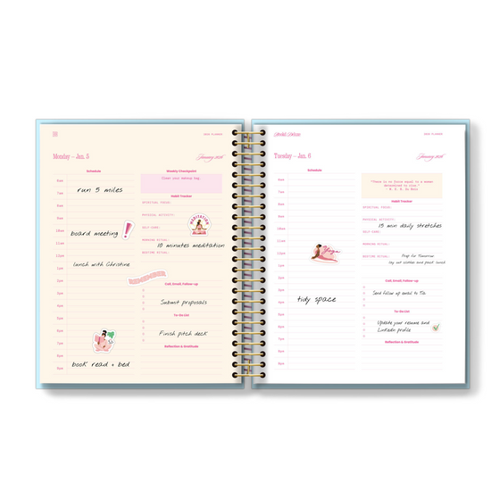 2026 Book'd Deluxe Planner Kit