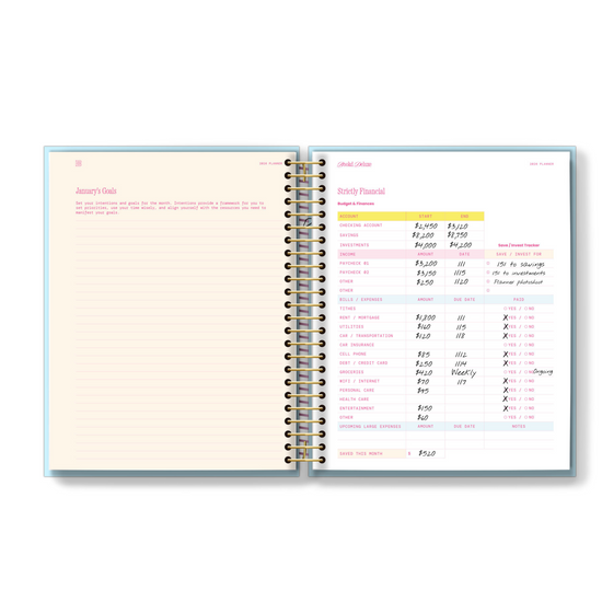 2026 Book'd Deluxe Planner Kit