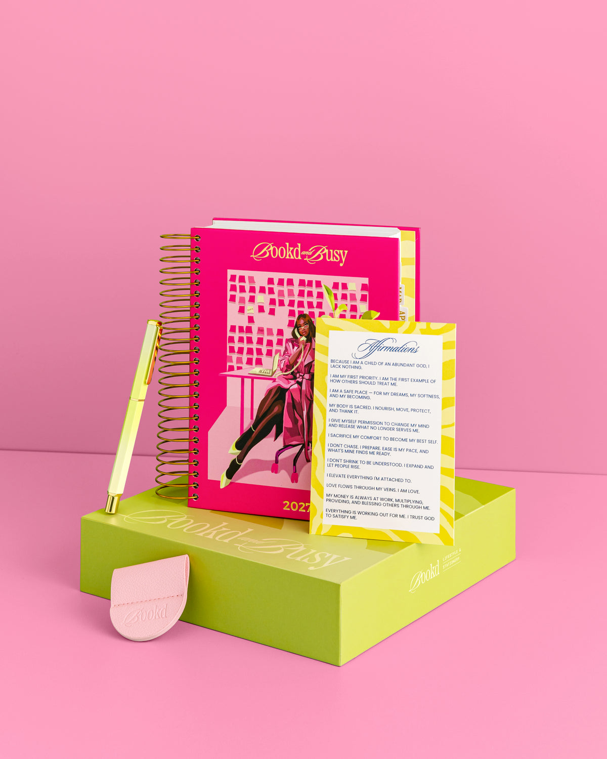 2027 Book'd & Busy Planner Kit