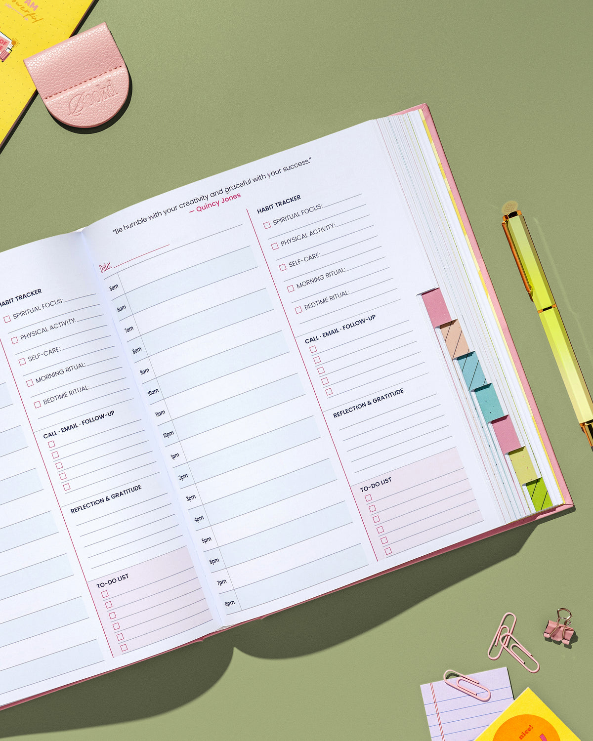 Book’d Deluxe Undated Planner