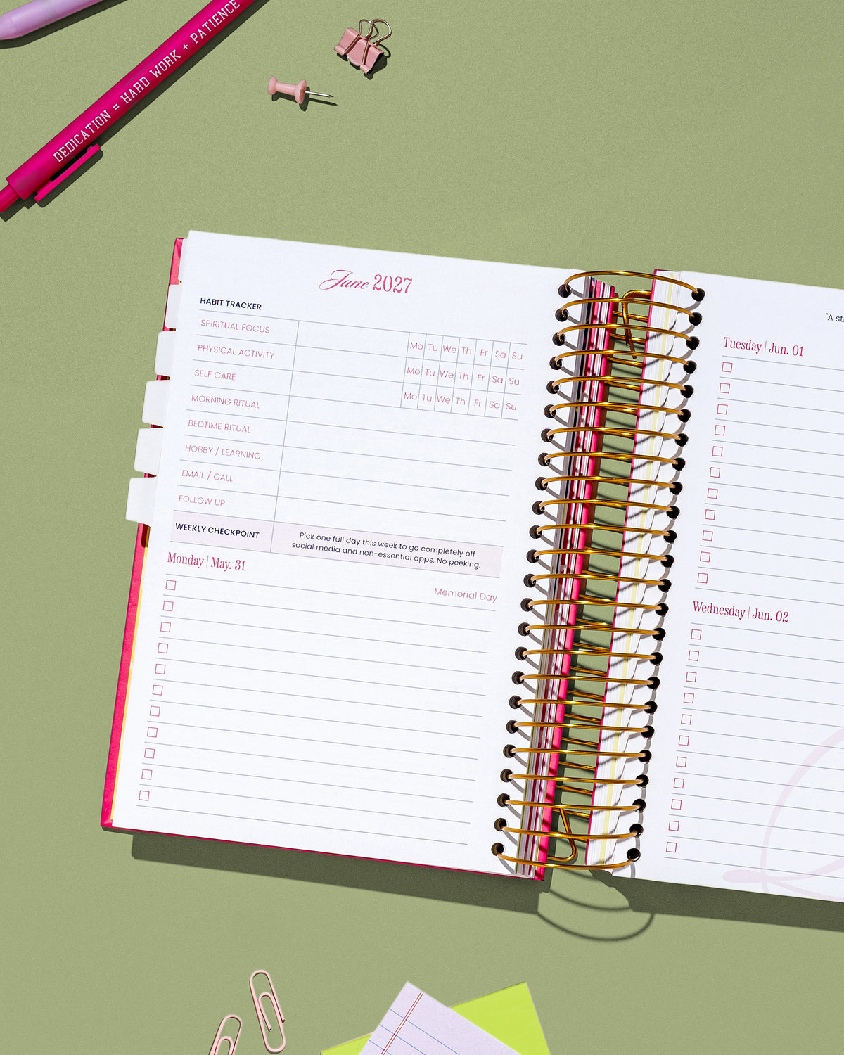 2027 Book'd & Blessed Planner Kit