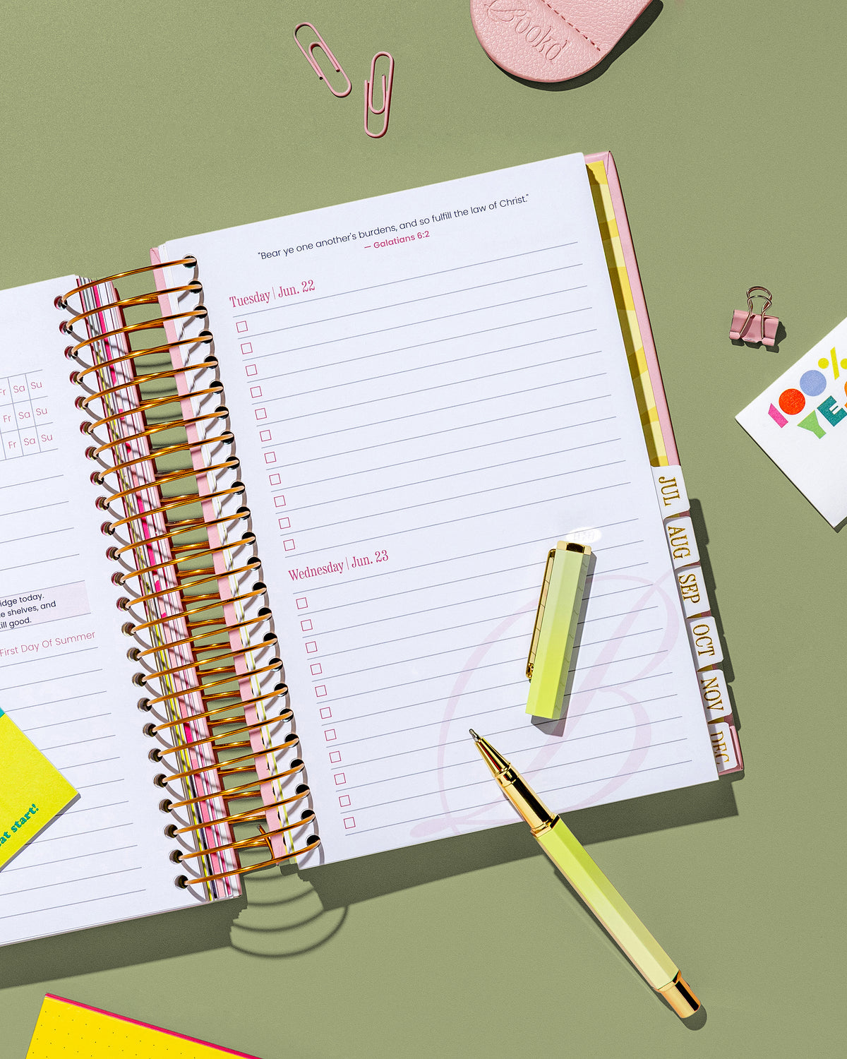 2027 Book'd & Busy Planner Kit