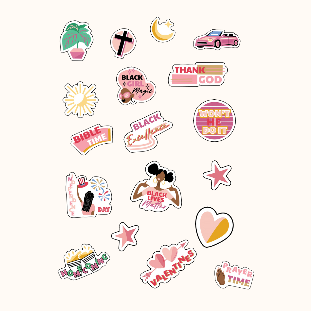 Digital Sticker Book'd